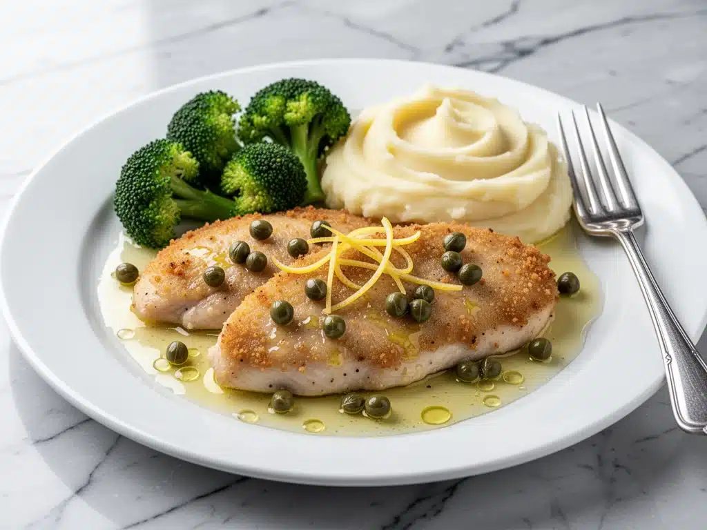 Authentic Italian Chicken Piccata - featured image