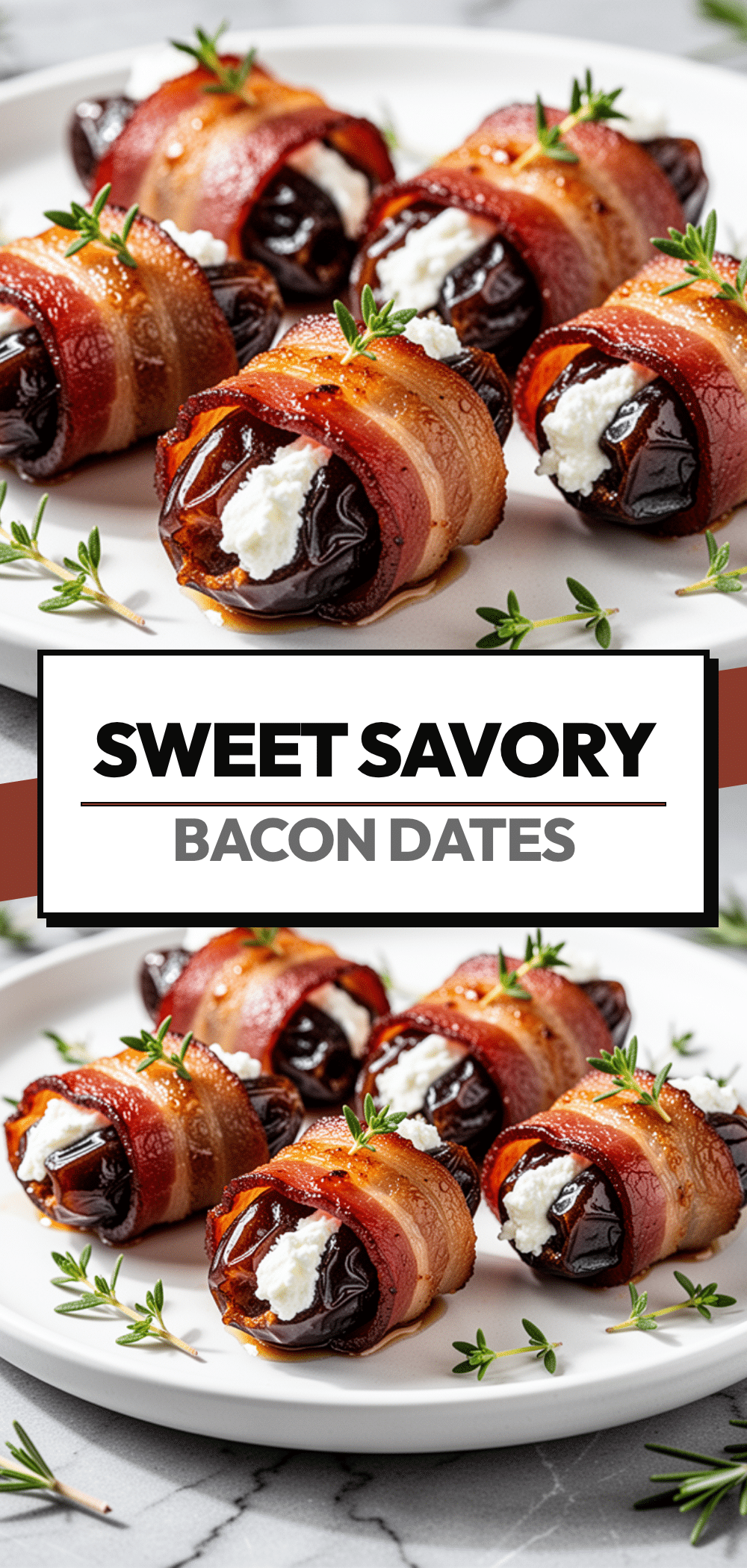 Sweet and Savory Bacon Wrapped Dates with Goat Cheese 5 bacon wrapped dates with goat cheese recipe