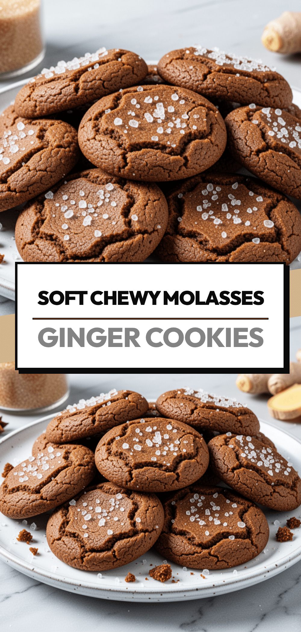 Chewy Molasses Ginger Cookies: Easy Holiday Treat 5 Chewy Molasses Ginger Cookies recipe