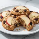 chewy oatmeal apple cookies - featured image