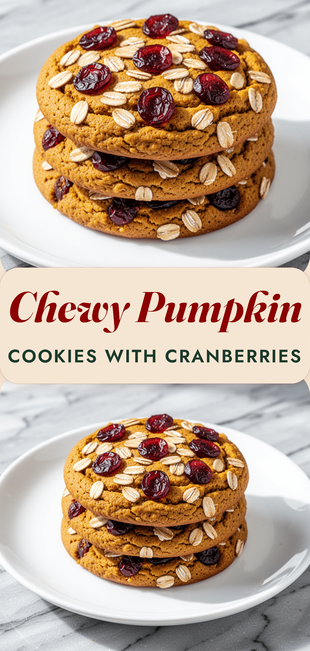 Chewy Pumpkin Oatmeal Cookies: Best Easy Thanksgiving Treat 5 Chewy Pumpkin Oatmeal Cookies recipe