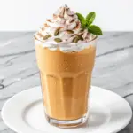 creamy maple pumpkin milkshake - featured image