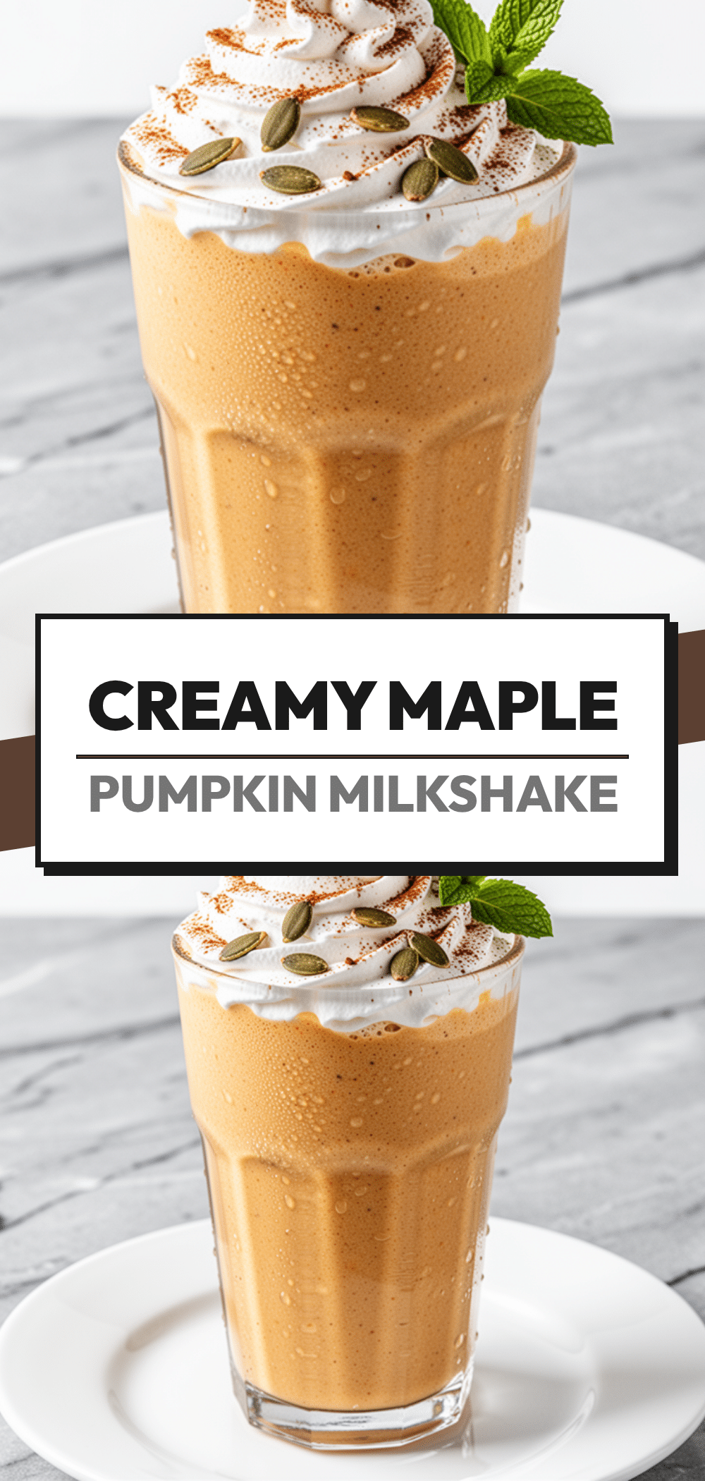 Creamy Maple Pumpkin Milkshake: 5 Ingredients 5 creamy maple pumpkin milkshake recipe