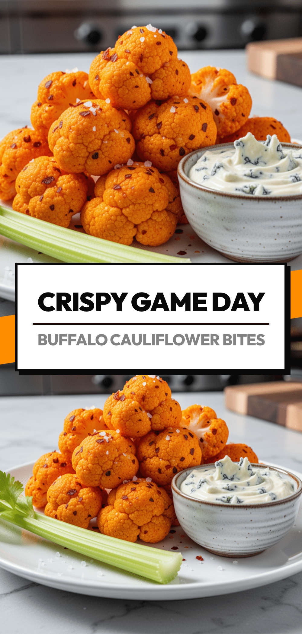 Game Day Crispy Buffalo Cauliflower Bites: Easy App 5 crispy buffalo cauliflower bites recipe