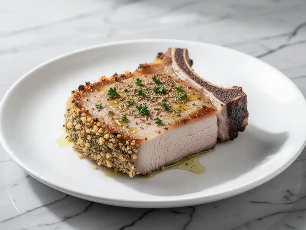 Crispy Oven-Fried Pork Chops: Easy Air Fryer Recipe 4 crispy oven-fried pork chops preparation steps