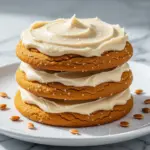 crispy pumpkin sugar cookies - featured image