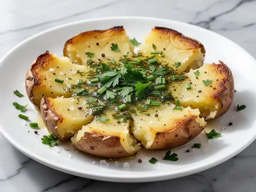 Crispy Smashed Potatoes: Best Easy Side Dish 4 crispy smashed potatoes preparation steps