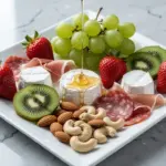 easy charcuterie board - featured image