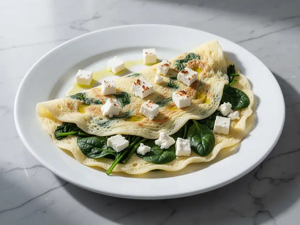 Fluffy Egg White Veggie Omelet: Easy Low-Cal Breakfast 4 Fluffy Egg White Veggie Omelet preparation steps