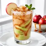 frozen caramel apple margarita - featured image