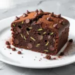 fudgy chocolate zucchini bread - featured image