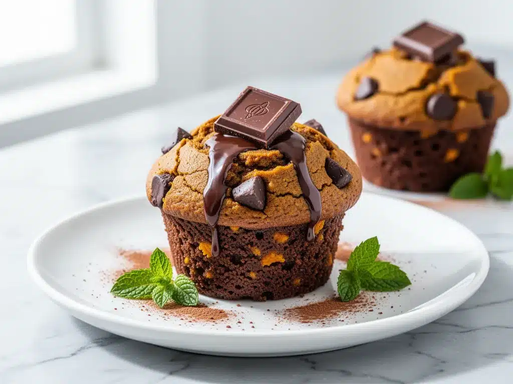 Fudgy Double Chocolate Pumpkin Espresso Muffins: Best Easy Recipe 4 fudgy double chocolate pumpkin espresso muffins preparation steps