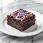 Fudgy Firecracker Brownies - featured image
