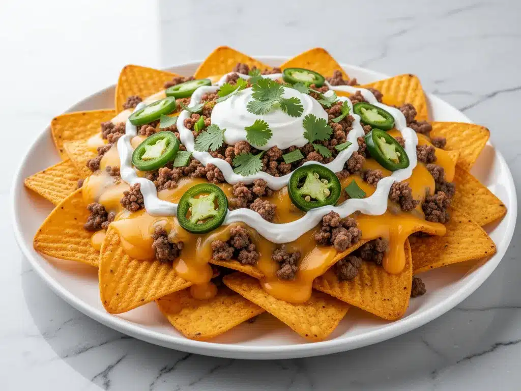 Game Day Loaded Nacho Supreme: Easy 2024 Big Crowd Recipe 4 Game Day Loaded Nacho Supreme preparation steps