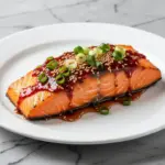 gochujang honey glazed salmon - featured image