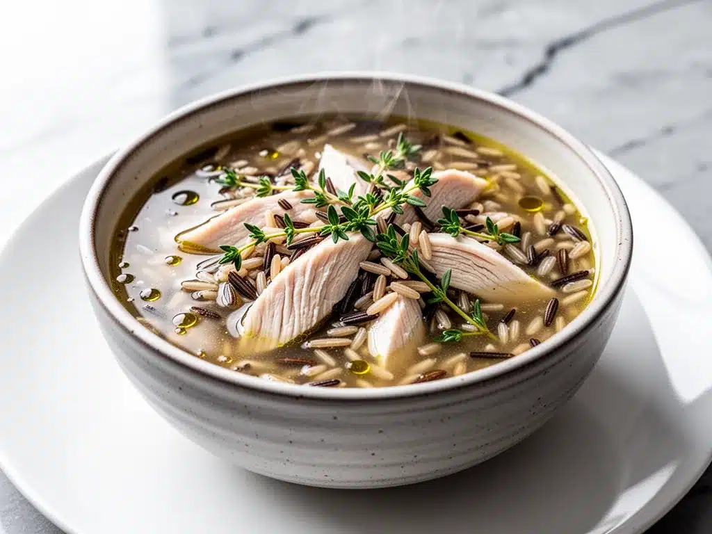 Hearty Chicken and Wild Rice Soup: Best Comforting Recipe 4 Hearty Chicken and Wild Rice Soup preparation steps