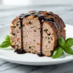 high-protein turkey meatloaf - featured image
