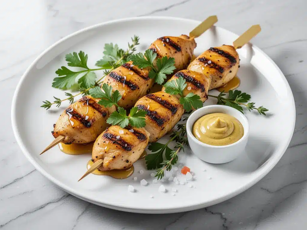 Labor Day Honey Mustard Chicken Skewers: Easy 30-Min Meal 4 honey mustard chicken skewers preparation steps