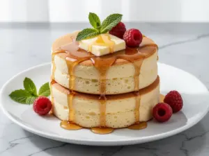 Japanese soufflé pancakes - featured image