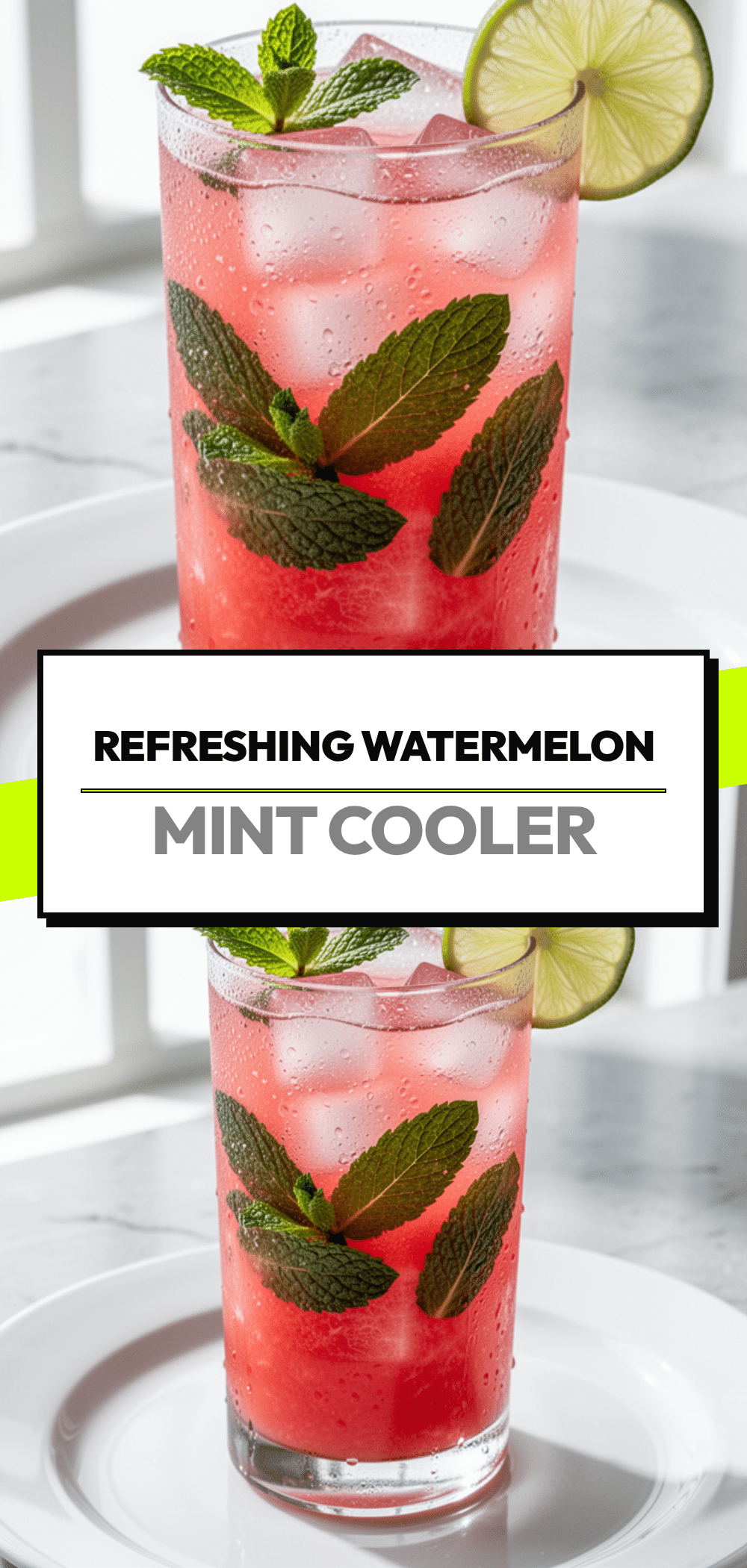 Labor Day Watermelon Mint Cooler: 3-Ingredient Party Drink 5 Labor Day Watermelon Mint Cooler recipe