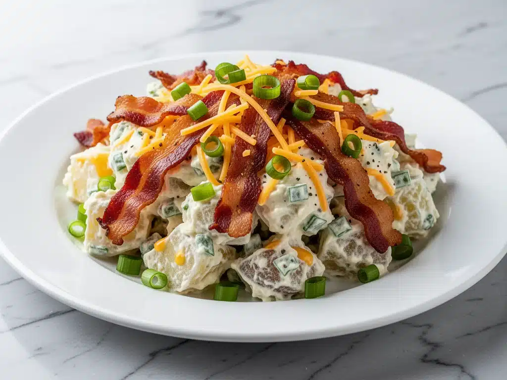 Loaded Baked Potato Salad - featured image