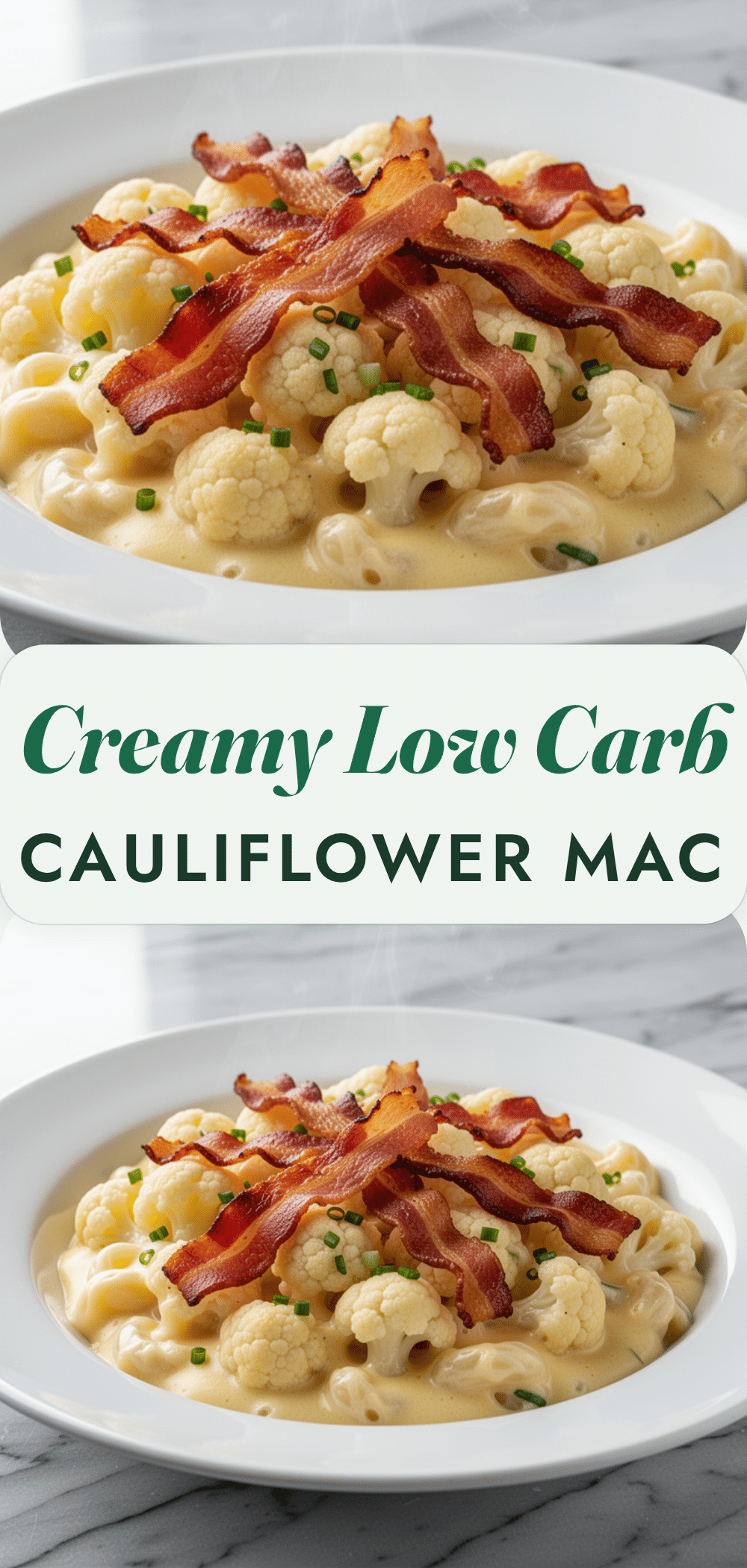 Low-Carb Cauliflower Mac and Cheese: 10-Min Keto Dinner 5 Low-Carb Cauliflower Mac and Cheese recipe
