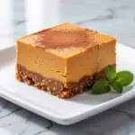no-bake pumpkin cheesecake bars - featured image