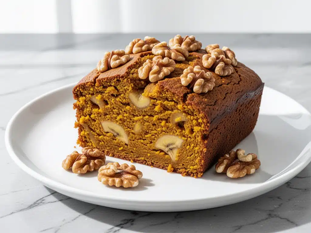 One-Bowl Banana Pumpkin Bread - featured image