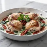 One-Pan Creamy Tuscan Garlic Chicken - featured image