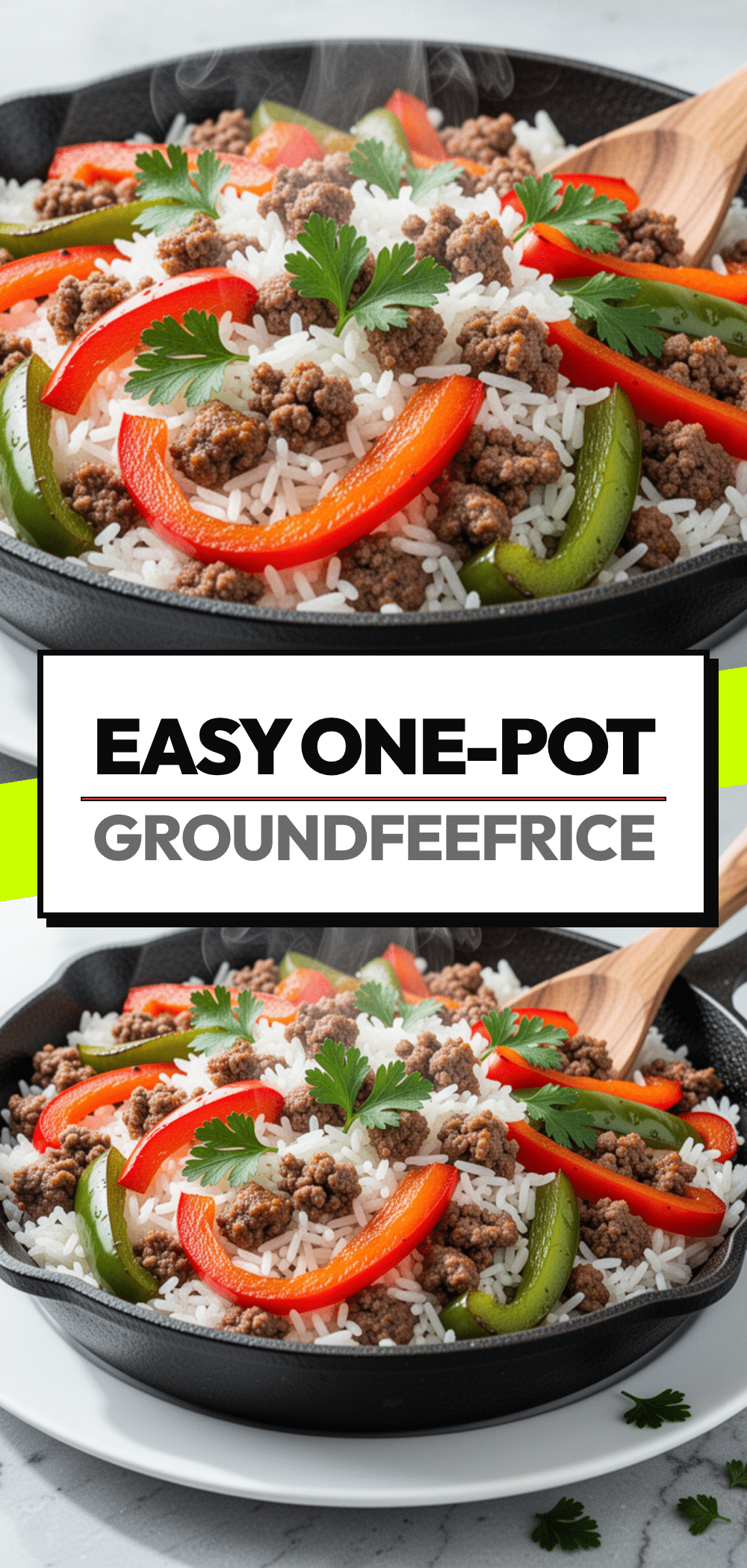 One-Pot Ground Beef and Rice Skillet: Easy Pepper Dinner 5 one-pot ground beef and rice skillet recipe