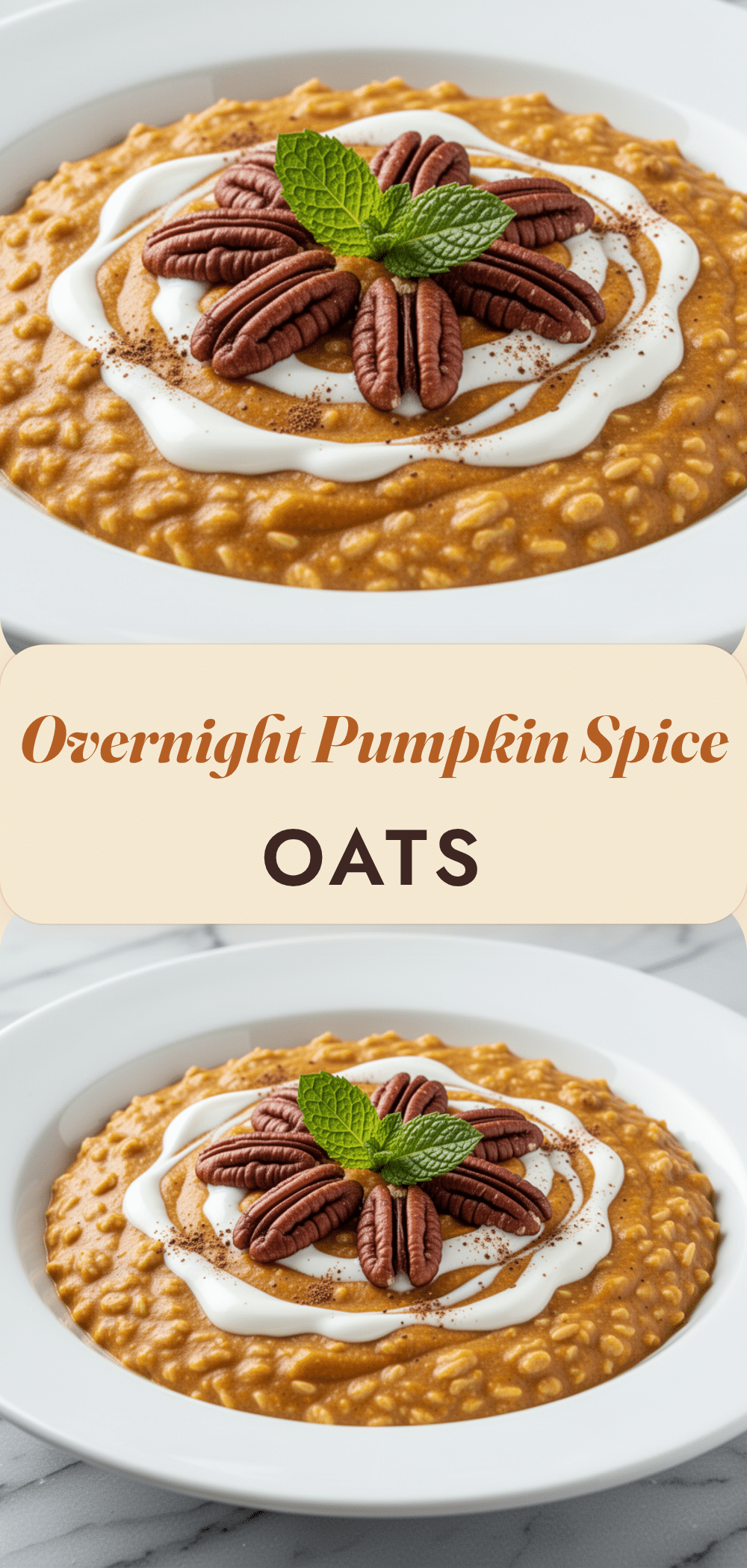 Overnight Pumpkin Spice Oats: 3-Ingredient Easy Breakfast 5 overnight pumpkin spice oats recipe