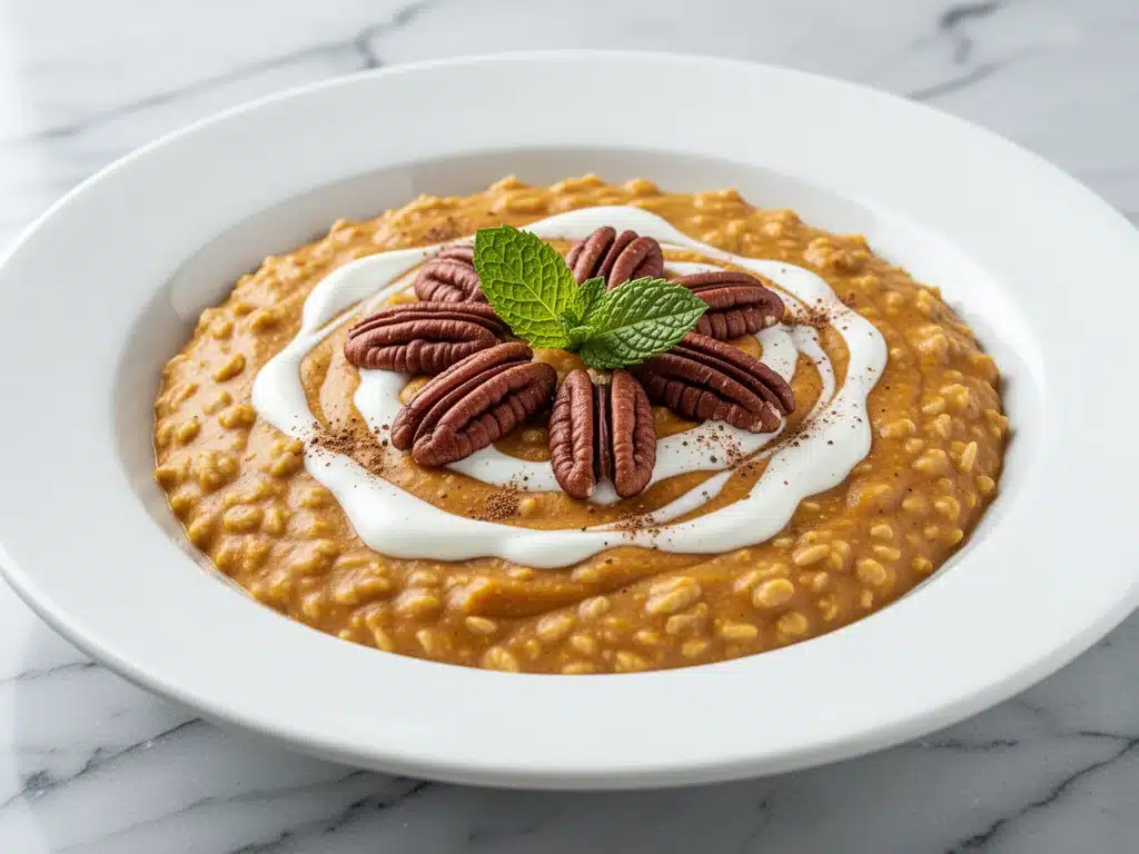 overnight pumpkin spice oats - featured image