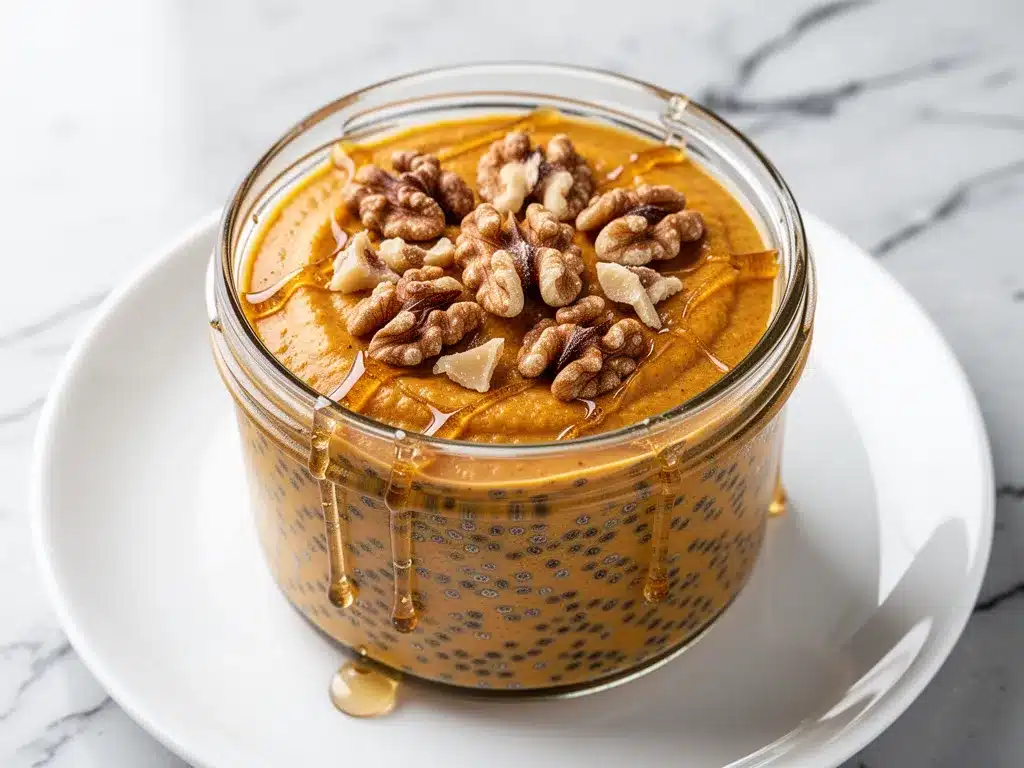 Creamy Pumpkin Chia Seed Pudding: 5-Minute Healthy Breakfast 4 pumpkin chia seed pudding preparation steps