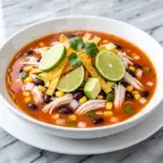 slow cooker chicken tortilla soup - featured image
