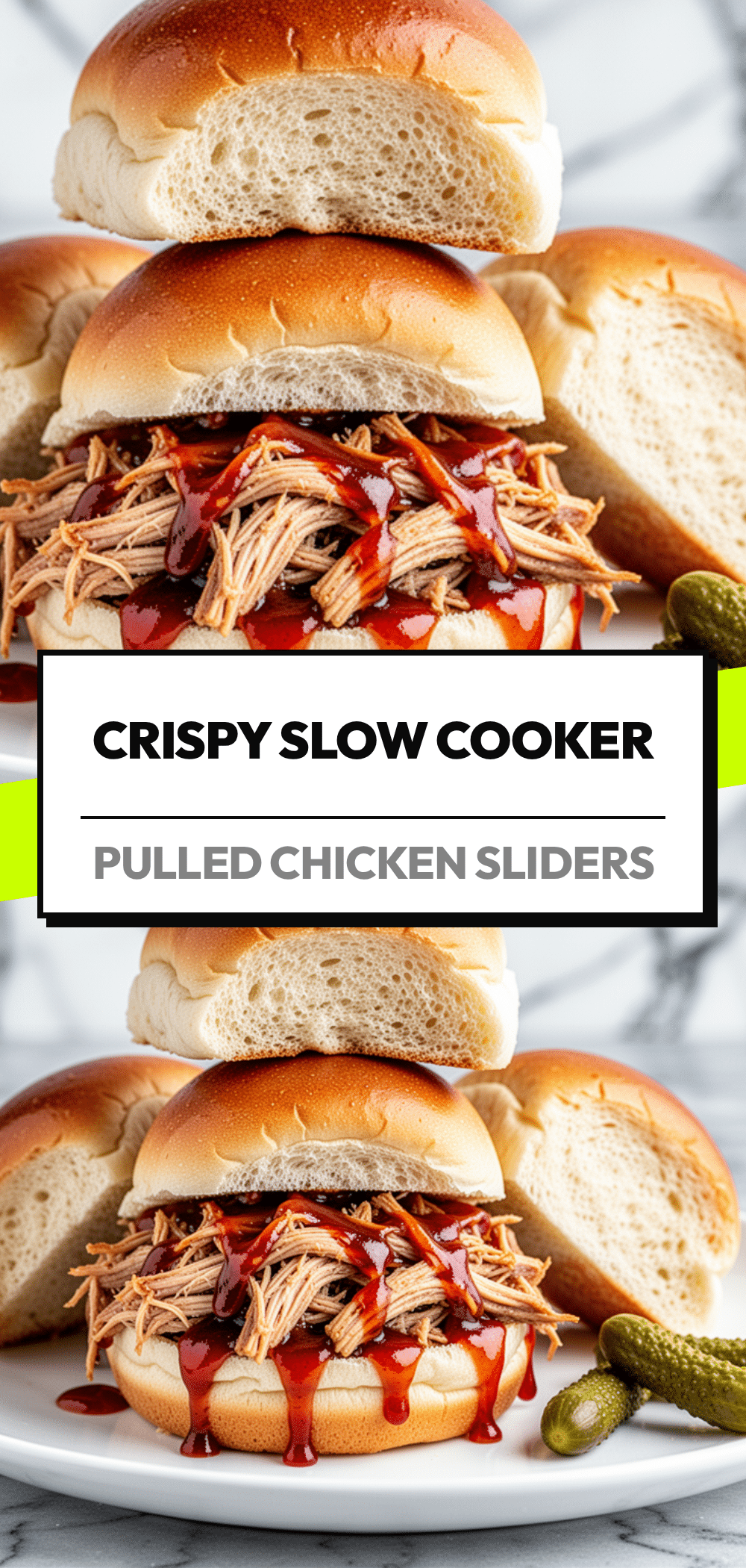 Slow Cooker Pulled Chicken Sliders: Easy Game Day Appetizer 5 slow cooker pulled chicken sliders recipe
