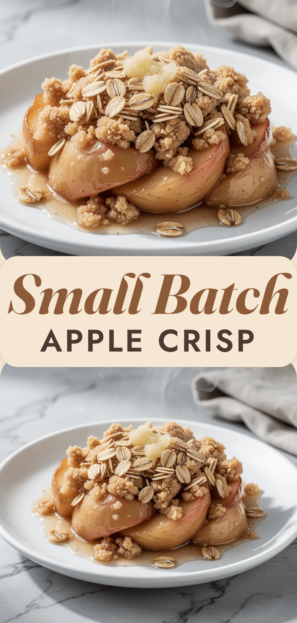 Small Batch Apple Crisp: Easy 15-Minute Dessert 5 small batch apple crisp recipe
