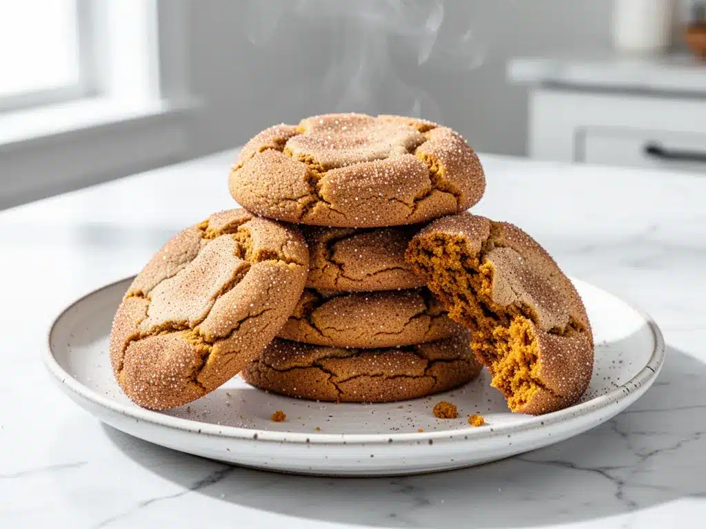 Soft and Chewy Pumpkin Snickerdoodle Cookies: Easy Holiday Recipe 4 soft and chewy pumpkin snickerdoodle cookies preparation steps