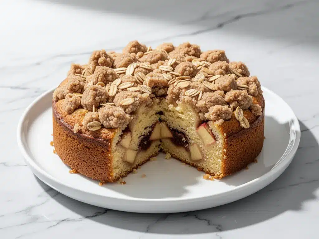 Soft Apple Cinnamon Coffee Cake: Easy Recipe 4 Soft Apple Cinnamon Coffee Cake preparation steps