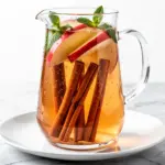 sparkling apple cider sangria - featured image