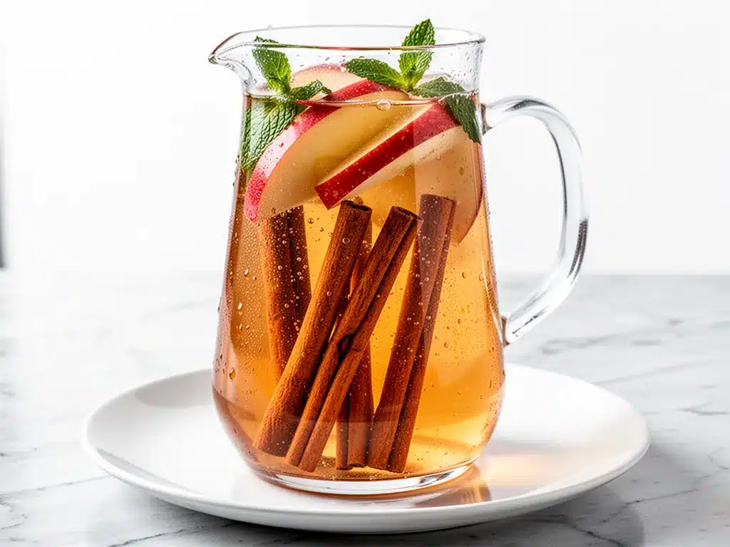 Sparkling Apple Cider Sangria: 5-Step Easy Fall Recipe 4 sparkling apple cider sangria preparation steps
