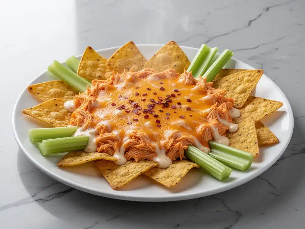 Spicy Buffalo Chicken Dip: 5-Min Easy Game Day Recipe 4 Spicy Buffalo Chicken Dip preparation steps