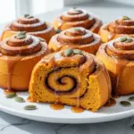 Ultra-Fluffy Pumpkin Cinnamon Rolls - featured image