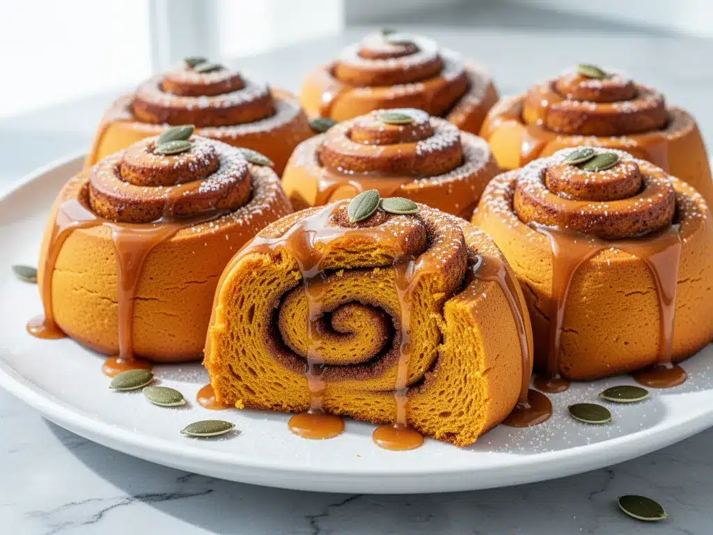 Ultra-Fluffy Pumpkin Cinnamon Rolls 4 Ultra-Fluffy Pumpkin Cinnamon Rolls preparation steps