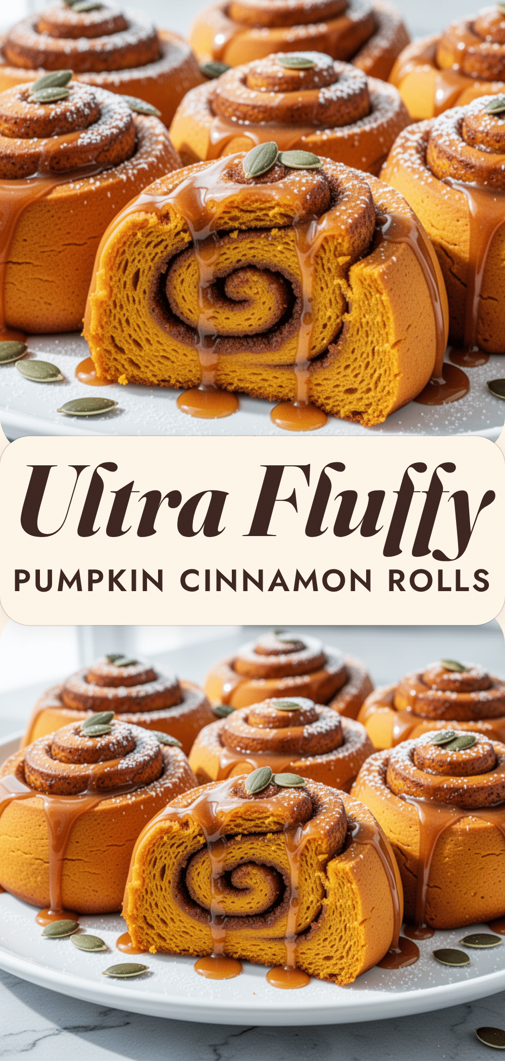 Ultra-Fluffy Pumpkin Cinnamon Rolls 5 Ultra-Fluffy Pumpkin Cinnamon Rolls recipe