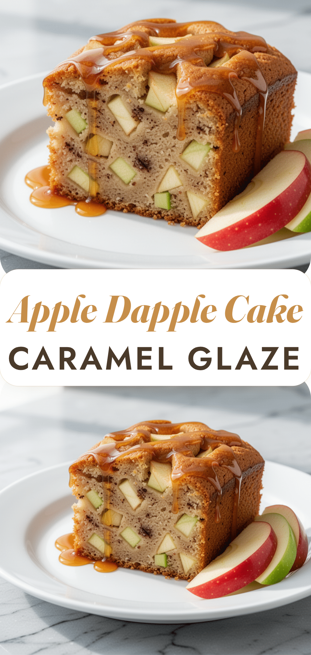 Ultra-Moist Apple Dapple Cake with Caramel Glaze 5 Ultra-Moist Apple Dapple Cake with Caramel Glaze recipe