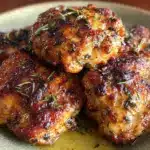 air fryer chicken thighs meal prep - featured image