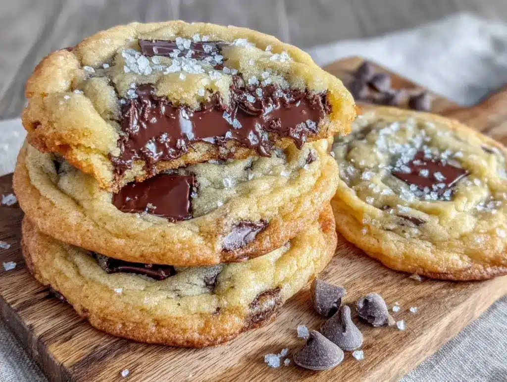 bakery-style chocolate chip cookies - featured image