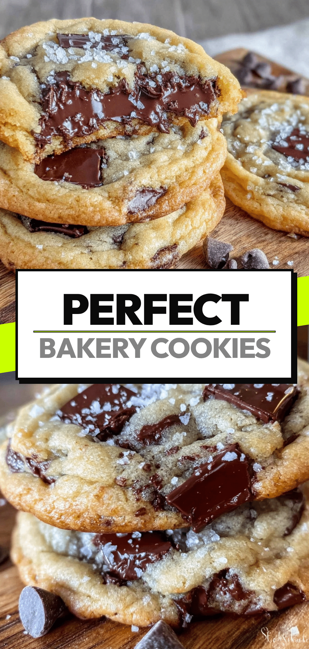 Bakery-Style Chocolate Chip Cookies Thick Chewy: 6 Ingredients 5 bakery-style chocolate chip cookies recipe