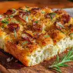beginner sourdough focaccia - featured image