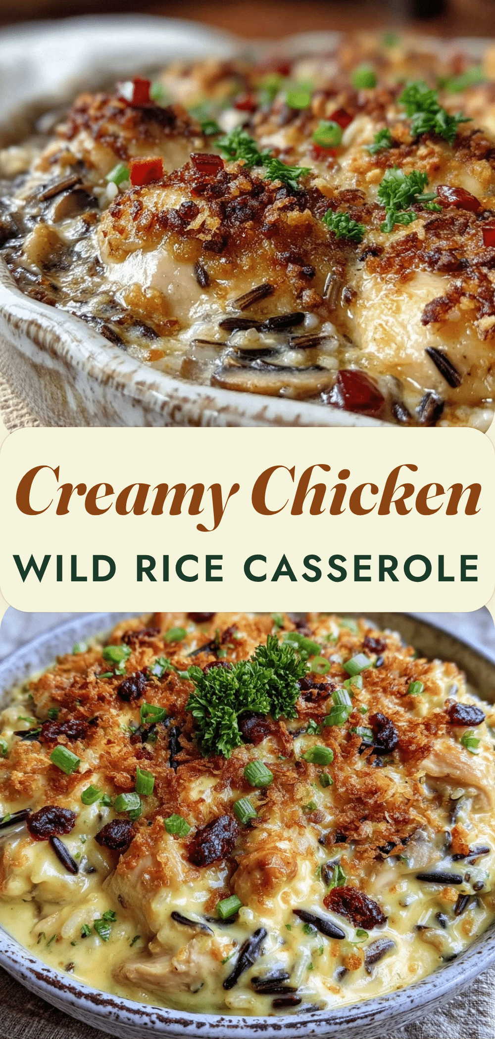 Budget-Friendly Creamy Chicken Wild Rice Casserole: Easy Family Meal 5 Budget-Friendly Creamy Chicken Wild Rice Casserole recipe